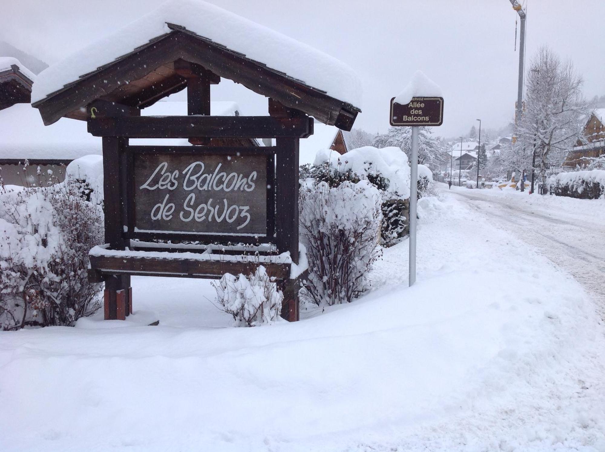 Residence Les Jorasses แซร์โวซ์ ภายนอก รูปภาพ